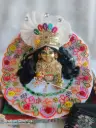 White dress for Laddu Gopal "LG287"