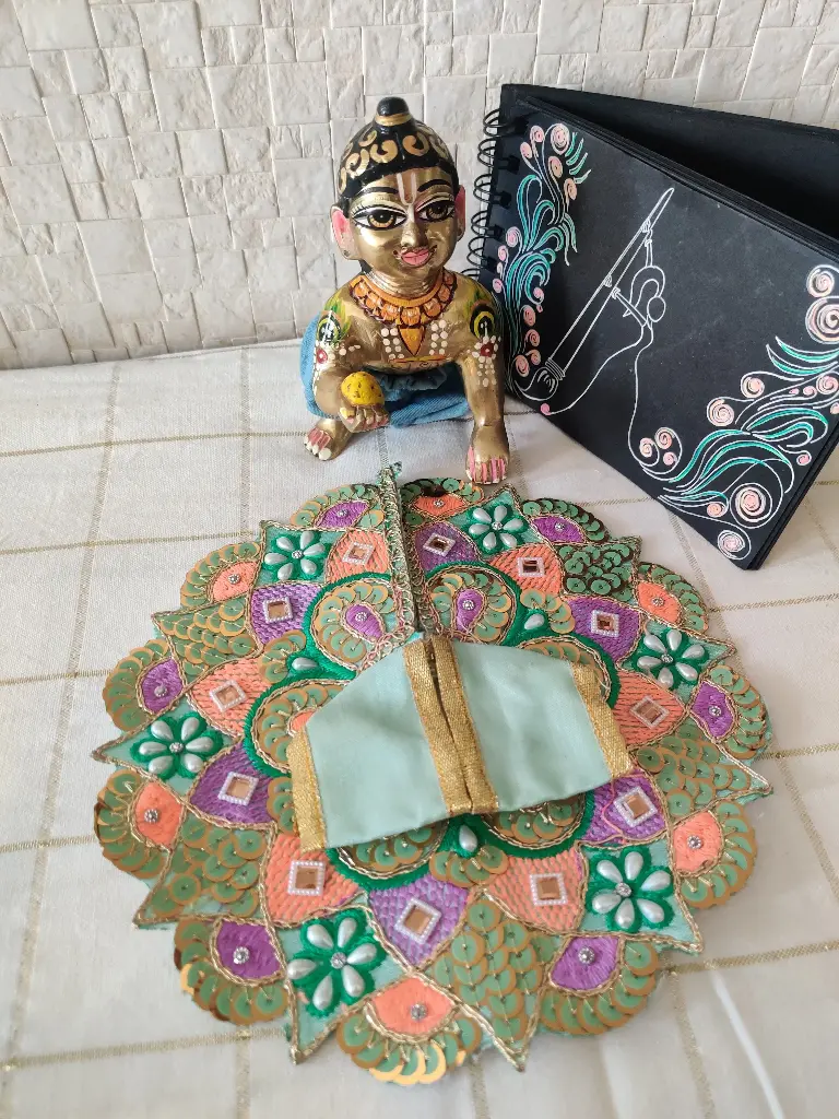 Handcrafted Divine Dress For Laddu Gopal "LG55"