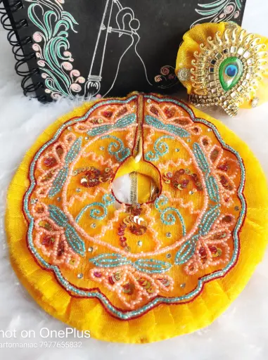  Pearl & Sippi Handwork Dress for Laddu Gopal "LG294"