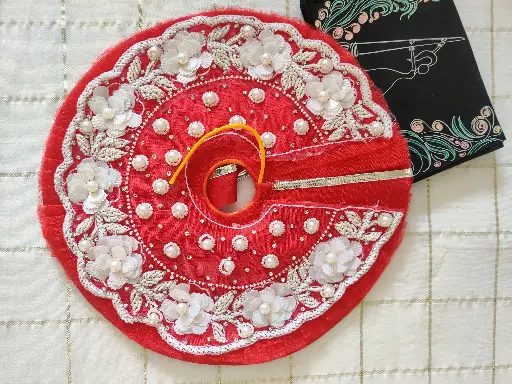 Beautiful Pearl Work Dress for Laddu Gopal "LG75"